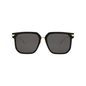 Bottega Veneta Square-Frame Acetate Sunglasses Black Womens